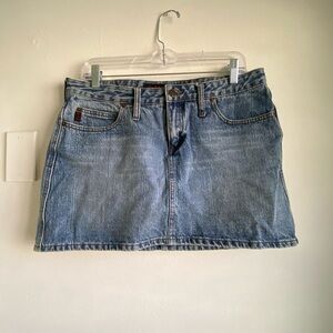 Classic Blue Denim Skirt